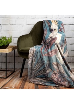 KOC ARA 150 X 200 CM TURKUSOWY ze sklepu lenaodniemowlakadoszkolniaka.pl w kategorii Narzuty i kapy - zdjęcie 187415268