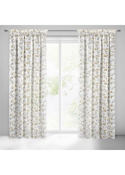 ZASŁONA GOTOWA DINA NA TAŚMIE 140 X 270 CM BIAŁY ze sklepu lenaodniemowlakadoszkolniaka.pl w kategorii Zasłony - zdjęcie 187415425