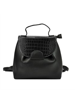 Plecak damski ze skóry ekologicznej 270 czarny ze sklepu lenaodniemowlakadoszkolniaka.pl w kategorii Plecaki - zdjęcie 187415505