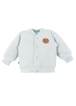 Bluza dresowa rozpinana dziecięca miętowa Eevi Big Bear ze sklepu lenaodniemowlakadoszkolniaka.pl w kategorii Bluzy i swetry - zdjęcie 187415586