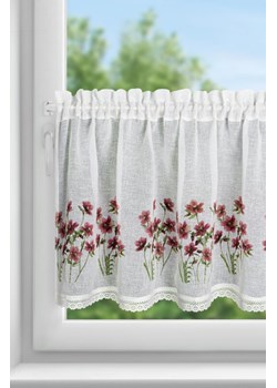 FIRANA GOTOWA ISA 150 X 60 CM BIAŁY ze sklepu lenaodniemowlakadoszkolniaka.pl w kategorii Firany - zdjęcie 187415948