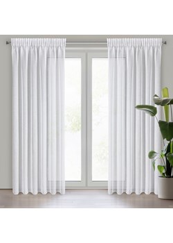 FIRANA GOTOWA LENA NA TAŚMIE 140 X 270 CM BIAŁY ze sklepu lenaodniemowlakadoszkolniaka.pl w kategorii Firany - zdjęcie 187417077