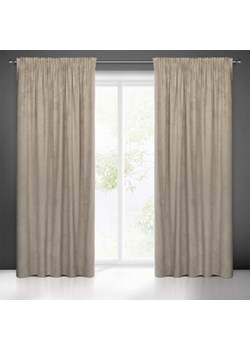 ZASŁONA GOTOWA NADIA NA TAŚMIE 140 X 300 CM BEŻOWY ze sklepu lenaodniemowlakadoszkolniaka.pl w kategorii Zasłony - zdjęcie 187417177