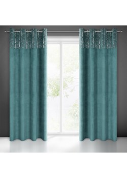 ZASŁONA GOTOWA LINDI 140 X 250 CM TURKUSOWY ze sklepu lenaodniemowlakadoszkolniaka.pl w kategorii Zasłony - zdjęcie 187417217