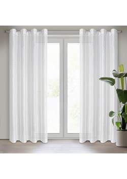 FIRANA GOTOWA SIBEL 140 X 250 CM BIAŁY ze sklepu lenaodniemowlakadoszkolniaka.pl w kategorii Firany - zdjęcie 187417407