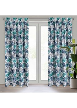 ZASŁONA GOTOWA D91 ELINA NA TAŚMIE 140 X 270 CM BIAŁY ze sklepu lenaodniemowlakadoszkolniaka.pl w kategorii Zasłony - zdjęcie 187417805