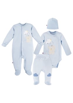 Komplet body pajac półśpiochy czapeczka dla noworodka wyprawka Mellow Ewa Klucze ze sklepu lenaodniemowlakadoszkolniaka.pl w kategorii Pajacyki - zdjęcie 187419088