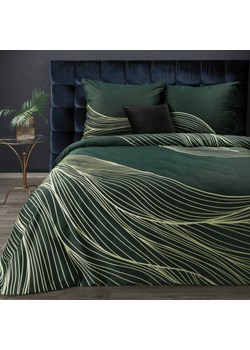KOMPLET POŚCIELI SATYNOWEJ PREMIUM 3 180 X 200 CM CIEMNOZIELONY ze sklepu lenaodniemowlakadoszkolniaka.pl w kategorii Pościele - zdjęcie 187419545