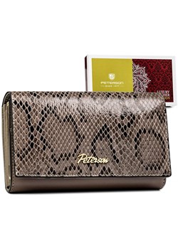 Portfel damski skóra naturalna skórzany Peterson ze sklepu lenaodniemowlakadoszkolniaka.pl w kategorii Portfele damskie - zdjęcie 187419769