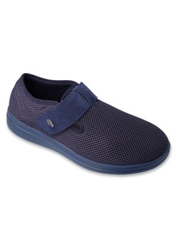Dr Orto - Obuwie buty półbuty męskie profilaktyczno ortopedyczne granatowe ze sklepu lenaodniemowlakadoszkolniaka.pl w kategorii Półbuty męskie - zdjęcie 187420275