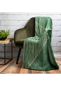 KOC GINKO3 150 X 200 CM CIEMNOZIELONY ze sklepu lenaodniemowlakadoszkolniaka.pl w kategorii Narzuty i kapy - zdjęcie 187420579