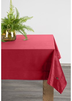 OBRUS VELVET 145 X 220 CM BORDOWY ze sklepu lenaodniemowlakadoszkolniaka.pl w kategorii Obrusy i bieżniki - zdjęcie 187420806