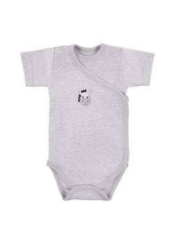 Body z krótkim rękawem rozpinane niemowlęce dla chłopca Eevi Baby love ze sklepu lenaodniemowlakadoszkolniaka.pl w kategorii Body niemowlęce - zdjęcie 187421246