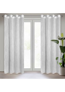 ZASŁONA GOTOWA LORI 140 X 250 CM BIAŁY ze sklepu lenaodniemowlakadoszkolniaka.pl w kategorii Zasłony - zdjęcie 187421465