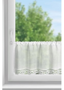 FIRANA GOTOWA VINCE NA TAŚMIE 150 X 40 CM BIAŁY ze sklepu lenaodniemowlakadoszkolniaka.pl w kategorii Firany - zdjęcie 187421728