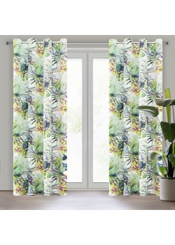 ZASŁONA GOTOWA ROMMY 140 X 250 CM BIAŁY ze sklepu lenaodniemowlakadoszkolniaka.pl w kategorii Zasłony - zdjęcie 187422178