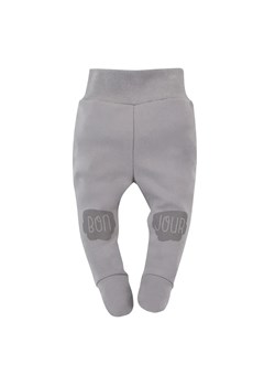 Półśpiochy niemowlęce Le Tigre Pinokio szare wyprawka ze sklepu lenaodniemowlakadoszkolniaka.pl w kategorii Spodnie i półśpiochy - zdjęcie 187422695