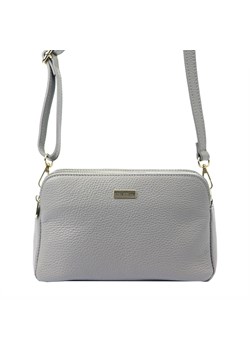 MiaMore torebka listonoszka skóra naturalna szary ze sklepu lenaodniemowlakadoszkolniaka.pl w kategorii Listonoszki - zdjęcie 187423288