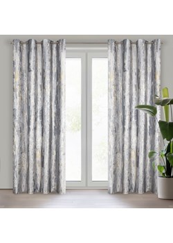 ZASŁONA GOTOWA GRACE 140 X 250 CM SZARY ze sklepu lenaodniemowlakadoszkolniaka.pl w kategorii Zasłony - zdjęcie 187423535