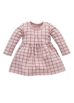 Sukienka z długim rękawem dla dziewczynki różowa Pinokio Romactic ze sklepu lenaodniemowlakadoszkolniaka.pl w kategorii Sukienki niemowlęce - zdjęcie 187424299
