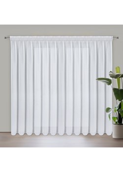 FIRANA GOTOWA ARLETA NA TAŚMIE 350 X 270 CM BIAŁY ze sklepu lenaodniemowlakadoszkolniaka.pl w kategorii Firany - zdjęcie 187424487