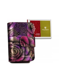 Portfel damski skóra naturalna skórzany Peterson ze sklepu lenaodniemowlakadoszkolniaka.pl w kategorii Portfele damskie - zdjęcie 187424717