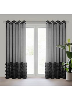 FIRANA GOTOWA DANI 1 140 X 250 CM CZARNY ze sklepu lenaodniemowlakadoszkolniaka.pl w kategorii Firany - zdjęcie 187425248