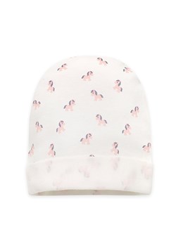 Czapka niemowlęca LOVELY DAY écru,koniki 62 ze sklepu lenaodniemowlakadoszkolniaka.pl w kategorii Czapki dziecięce - zdjęcie 187425519