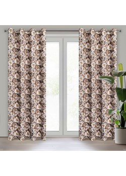 ZASŁONA GOTOWA SIMONA 140 X 250 CM BEŻOWY ze sklepu lenaodniemowlakadoszkolniaka.pl w kategorii Zasłony - zdjęcie 187425659