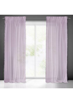 FIRANA GOTOWA ALMINA NA TAŚMIE 140 X 270 CM RÓŻOWY ze sklepu lenaodniemowlakadoszkolniaka.pl w kategorii Firany - zdjęcie 187425665