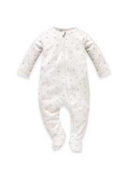 Pajac niemowlęcy na suwak ecru wyprawka Pinokio Lovely Day ze sklepu lenaodniemowlakadoszkolniaka.pl w kategorii Pajacyki - zdjęcie 187425725