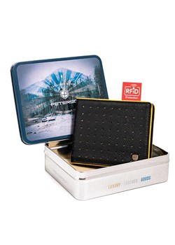 Portfel męski skórzany skóra naturalna Peterson ze sklepu lenaodniemowlakadoszkolniaka.pl w kategorii Portfele męskie - zdjęcie 187425779