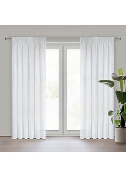 FIRANA GOTOWA VIOLA NA TAŚMIE 140 X 270 CM BIAŁY ze sklepu lenaodniemowlakadoszkolniaka.pl w kategorii Firany - zdjęcie 187426028