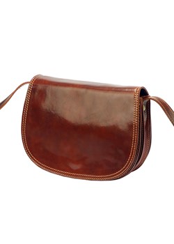 Florence torebka listonoszka skóra naturalna brązowy ze sklepu lenaodniemowlakadoszkolniaka.pl w kategorii Listonoszki - zdjęcie 187426769