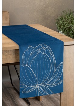 OBRUS BLINK 12 35 X 180 CM GRANATOWY ze sklepu lenaodniemowlakadoszkolniaka.pl w kategorii Obrusy i bieżniki - zdjęcie 187427167