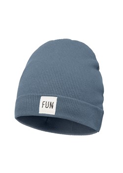 Czapka sci FUN TIME niebieski 86/92 ze sklepu lenaodniemowlakadoszkolniaka.pl w kategorii Czapki dziecięce - zdjęcie 187427197