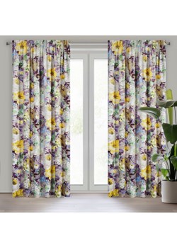 ZASŁONA GOTOWA AMELIE NA TAŚMIE 140 X 270 CM BEŻOWY ze sklepu lenaodniemowlakadoszkolniaka.pl w kategorii Zasłony - zdjęcie 187427478