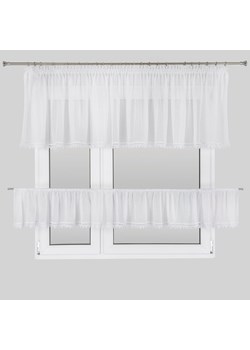 FIRANA GOTOWA DAGMA-2 (2) 400 X 65 CM BIAŁY ze sklepu lenaodniemowlakadoszkolniaka.pl w kategorii Firany - zdjęcie 187428777