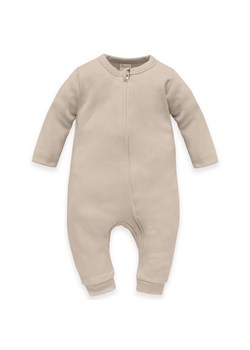 Pajac niemowlęcy na suwak bez stópek beżowy wyprawka Pinokio Lovely Day ze sklepu lenaodniemowlakadoszkolniaka.pl w kategorii Pajacyki - zdjęcie 187429497