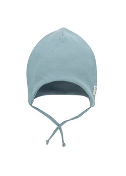 Czapka niemowlęca wiązana niebieska pinokio Slow Life wyprawka ze sklepu lenaodniemowlakadoszkolniaka.pl w kategorii Czapki dziecięce - zdjęcie 187429709
