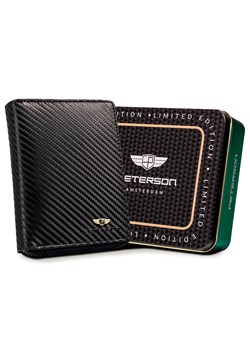 Portfel męski skórzany skóra naturalna Peterson ze sklepu lenaodniemowlakadoszkolniaka.pl w kategorii Portfele męskie - zdjęcie 187429749