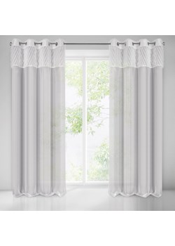 ZASŁONA GOTOWA AMIRA 140 X 250 CM JASNOSZARY ze sklepu lenaodniemowlakadoszkolniaka.pl w kategorii Zasłony - zdjęcie 187430215