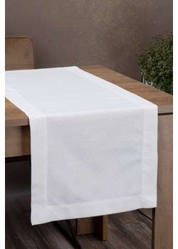 OBRUS ELLEN 40 X 180 CM BIAŁY ze sklepu lenaodniemowlakadoszkolniaka.pl w kategorii Obrusy i bieżniki - zdjęcie 187430305