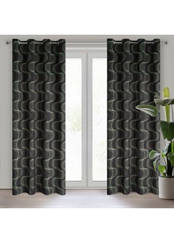 ZASŁONA GOTOWA POLA 140 X 250 CM CZARNY ze sklepu lenaodniemowlakadoszkolniaka.pl w kategorii Zasłony - zdjęcie 187430985