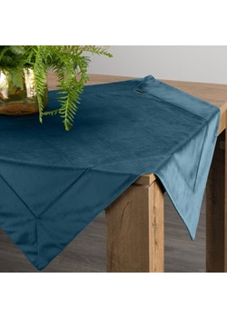 OBRUS VELVET 85 X 85 CM GRANATOWY ze sklepu lenaodniemowlakadoszkolniaka.pl w kategorii Obrusy i bieżniki - zdjęcie 187431816