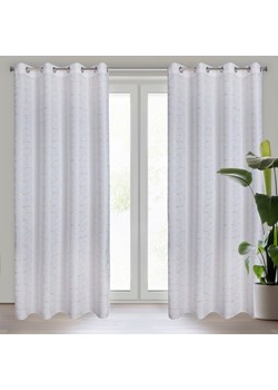 ZASŁONA GOTOWA EVI 140 X 250 CM BIAŁY ze sklepu lenaodniemowlakadoszkolniaka.pl w kategorii Zasłony - zdjęcie 187432198