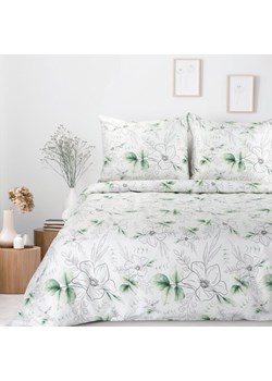 KOMPLET POŚCIELI SATYNOWEJ SPRING 28 220 X 200 CM BIAŁY ze sklepu lenaodniemowlakadoszkolniaka.pl w kategorii Pościele - zdjęcie 187432475