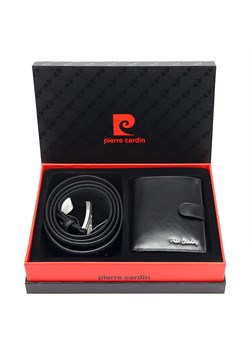 Zestaw na prezent dla mężczyzny portfel i pasek męski skórzany Pierre Cardin ze sklepu lenaodniemowlakadoszkolniaka.pl w kategorii Paski męskie - zdjęcie 187432678