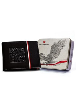 Portfel męski skórzany skóra naturalna Peterson ze sklepu lenaodniemowlakadoszkolniaka.pl w kategorii Portfele męskie - zdjęcie 187432749
