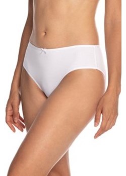 Figi bikini 400 BI 01 3-packbiały majtki damskie ze sklepu lenaodniemowlakadoszkolniaka.pl w kategorii Majtki damskie - zdjęcie 187432788